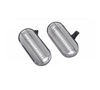 Luz Intermitente Lateral Compatible Con VW Para Bora Para Lupo 1998 1999 2000 2001 2002 2003 2004 2005 Luz De Señal De Giro De Marcador Lateral Dinámico Lámpara Intermitente Secuencial(Silver)