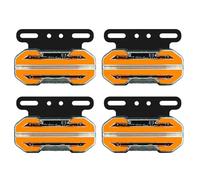 Luz lateral para camión,Luces laterales de advertencia para camión | Luces LED de posición lateral para remolque de 24 V con soporte | Luz , 4 luces de señal de marcha, luz indicadora, luz de a