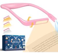 Luz Lectura Libros Cama Lampara - Lampara de Lectura Recargable 3 Colores Protección Ocular Luz Lectura Cuello Flexibles, Lámpara para Leer, Tejer, Coser, Acampar, Regalos para Hombre Mujer Lectores