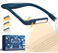 Luz Lectura Libros Cama Lampara - Lampara de Lectura Recargable 3 Colores Protección Ocular Luz Lectura Cuello Flexibles, Lámpara para Leer, Tejer, Coser, Acampar, Regalos para Hombre Mujer Lectores