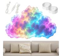 Luz LED 3D Thundercloud, decoración de lámpara USB, lámpara Thundercloud con diseño de luz musical, luces de uso para techo de escritorio, decoración del hogar, lámparas LED para oficina,