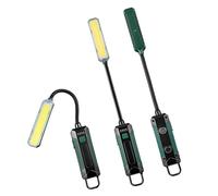 Luz LED ajustable de taller de múltiples ángulos para mecánicos de automóviles y uso doméstico con diseño a prueba de golpes técnico ajustable LED trabajo brillante recargable para mecánicos e