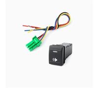 Luz LED antiniebla de 12 V para coche, radar, calefacción, volante, fuente alimentación, focos, interruptor, botón, compatible con VW Volkswagen POLO(Speaker)