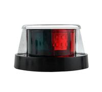 luz led barco Luz de navegación LED roja y verde for embarcaciones, 12 V, lámpara de señalización náutica, luces de advertencia de estribor for yates.
