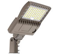 Luz LED de alto voltaje 150 W, 347 V, 480, for áreas tipo caja zapatos, iluminación estacionamientos, farolas, estadios, reflector III, distribución luz diurna 5000 K, certificación UL DLC. Datos