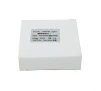 Luz LED de encendido y apagado sensible al tacto de 12 V para caravana, barco, RV, casa flotante con salida blanca cálida y montaje de clip de resorte (3 piezas)