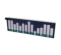 Luz LED de Espectro de Música Activada de Sonido, Pantalla de Espectro de Música de 20-25 KHz, Decoración de la Habitación Rhythm Sync RGB, para Cine en Casa/Fiestas/Automóvil