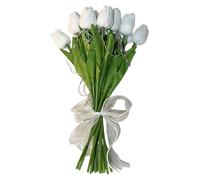 Luz LED de flores - Lámpara floral decorativa artificial, paquete de 15 flores iluminadas, rama alimentada por USB, cabezal de brillante, regulador de intensidad remoto, base resistente al ag