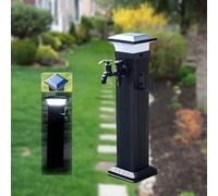 Luz LED de grifo para exteriores, columna de agua resistente a las heladas para grifos de jardín e hidrantes, perfecta para iluminar espacios al aire libre, mejora el ambiente de tu jardín