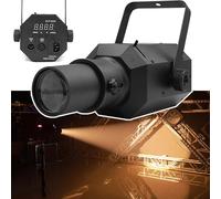 Luz LED de imagen, blanco/blanco cálido/color, for estudio de danza, bailarina principal, definición ajustable, foco de seguimiento con enfoque manual for presentaciones en el escenario, control DMX51