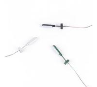 Luz LED de mástil de celosía para diseños de escala N, 28 mm de altura, cuerpo de metal, 3 V, juego de resistencias de voltaje de funcionamiento para uso de 12 V y 16 V (plateado)