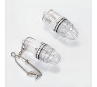 Luz LED de pesca para mar profundo con modos duales constante e intermitente, luz compacta impermeable para una mejor atracción de los peces (siempre encendida)