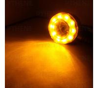 Luz LED de señal de giro para bicicleta eléctrica, motocicleta, scooter, vehículo, 36 V, 48 V, 60 V
