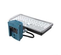 Luz LED de trabajo para Bosch, 8 pulgadas, recargable eléctrica, linterna con haz alto y bajo, inalámbrica, lámpara de trabajo portátil compatible con batería de iones de litio Bosch (A)