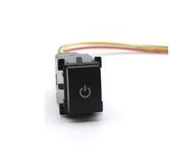Luz LED DRL, faro antiniebla delantero, interruptor de encendido y apagado, botón de música BSM para maletero, compatible con Subaru Forester(Power)