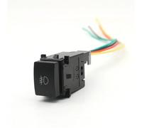 Luz LED DRL, faro antiniebla delantero, interruptor de encendido y apagado, botón de música BSM para maletero, compatible con Subaru Forester(Front fog light)