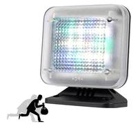 Luz LED falsa de simulador de TV con temporizador y sensor, ángulo ajustable para mayor seguridad en el hogar y protección contra robo
