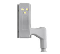 Luz LED for debajo de gabinete Universal, bisagra interior for armario, lámpara noche for, cocina, Puerta del dormitorio, 1/3/6/10 Uds(1pcs)