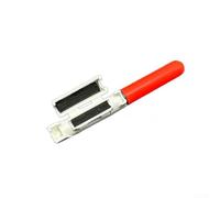 Luz LED impermeable de punta de varilla para pesca nocturna Indicador luminoso brillante para varillas de alimentación de carpa 6 cm (B1 rojo)
