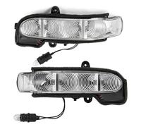 Luz LED Intermitente Para Espejo Retrovisor Izquierdo Y Derecho De Para Mercedes Para Benz E320 E500 (2003-2006)(Izquierda y Derecha)