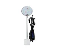 Luz LED multicolor para acuario con control de brillo automático, diseño de clip, ahorro de energía USB, luz silenciosa para acuario para dormitorio