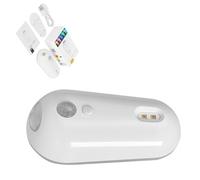 Luz LED multicolor para baño con detección de movimiento y función muy esterilizadora, ABS para ancianos y niños por la noche, esterilizador automático para baño