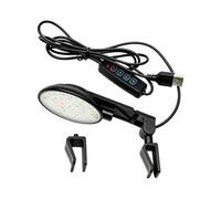 Luz LED para Acuario, 8W Impermeable con Clip, Luz LED Ajustable para Peceras Pequeñas, para Aficionados, Propietarios, Entusiastas, Restaurante, Cafetería, Dormitorio y Salón