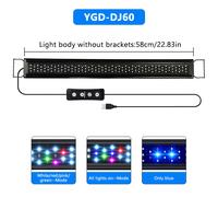 Luz LED para acuario con temporizador, opciones de 6/8/12 horas, alimentación USB, ajustable, ideal para acuarios de , realza natural, extensible, beneficioso para organismos acuáticos