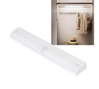 Luz LED para Armario, Luces con Sensor de Movimiento que Funcionan con Pilas para Interiores, Barra de Luz Nocturna para Cocina, Dormitorio, Armario, Garaje, Escaleras, Armario