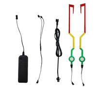 Luz LED para casco de motocicleta - Luz de señalización para casco motorista,Tira LED decorativa de 3 modos Accesorios para hombres mujeres adultos Bicicleta y motocicleta