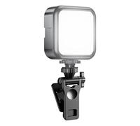 Luz LED para clip de cámara, luz de llenado para cámara LED | Lámpara de videoconferencia con pequeño clip, luz de transmisión en portátil para teléfonos y tabletas
