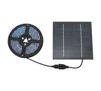 Luz LED para Cultivo de Plantas, Luces LED para Cultivo de Plantas de 5M, Tiras para Interiores, Panel de Luz para Cultivo, Luz de Espectro para Plantas con Panel Solar