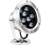 Luz LED para Estanque con ángulo Ajustable de 12 V, focos para Exteriores, Luces de Paisaje, Luces RGB Que cambian de Color