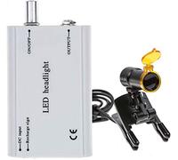 Luz LED para Lupa Dental, Faro Portátil, Faro para Dentista, Quirúrgico, Médico, Lupas Binoculares, Lámpara De Alto Punto con Caja De Tela