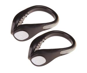 Luz LED para zapatos, equipo de seguridad flexible, clip para linterna LED, luces para zapatos para caminar por la noche, trotar, patinar, patinar, Navidad oscura