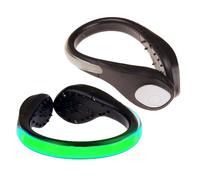 Luz LED para zapatos, reflectores de seguridad flexibles, con clip, para correr, caminar, correr, patinar, patinar, visibilidad de seguridad oscura