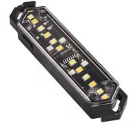Luz LED portátil de camping con accesorio magnético, 7 modos de iluminación incluyendo SOS, 60 horas de duración de la batería para exteriores