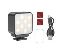 Luz LED portátil para cámara compatible con Pocket 3 con accesorio e iluminación de cuentas LED de larga vida útil