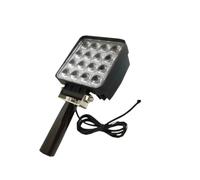 Luz LED púrpura 365nm 395nm 405nm mango lámpara de curado UV cristal gota pegamento resina tinta pintura sin sombras Solidificar la resina fotosensible(300W,395nm)