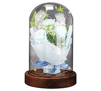 Luz LED que no se descolora simuló luz de la flor de rosa artificial ligera LED para el azul de la oficina