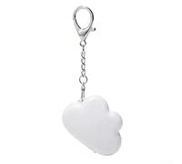 Luz LED recargable con sensor táctil USB - Lámpara de corazón activada por movimiento para bolsos, carteras, color blanco (nubes)