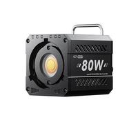 Luz LED Regulable para Vídeo COB de 80W, Luz LED Fotográfica de 2500-6500K para Estudio Fotográfico, Cámara de Cine, Livstreaming, Enchufe Europeo