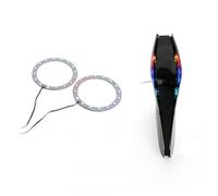Luz LED RGB para PS5 Pro/PS5 Slim/PS5 Disc/Digital Edition,Kit de Tiras de Luces Cambiantes para Consola de Placas RGB DIY Accesorios de Decoración Anillo de Luces