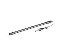 Luz LED sumergible con tira de burbujas densas para aireación suave e iluminación de acuario de alto brillo (55 cm)