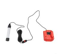 Luz LED sumergible de pesca subacuática verde 126 LED 1300 lúmenes IP68 certificado para pesca nocturna en lagos estanques y aguas costeras (forMAKITA 18V-13W)