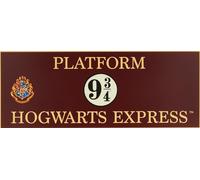 Luz logo Hogwarts Express - Producto oficial Harry Potter, lámpara decorativa, montable en pared o independiente, alimentada por USB o batería, regalo para fans
