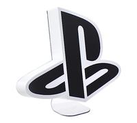 Luz logo PlayStation - Producto oficial, 3 modos de luz, iluminación reactiva al sonido para decoración de juegos u oficina, regalo para gamers, alimentado por USB o batería