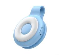 Luz magnética con clip | Linterna recargable por USB con 5 modos | Linterna LED portátil para deportes al aire libre | Correr por la noche | Camping | Trabajo manos libres | Carga tipo C (azul)