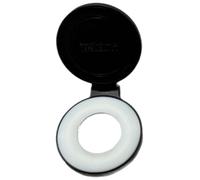 Luz magnética para teléfono celular, lámpara ajustable de 360 grados con espejo recargable para conferencias, vídeos, grabación de maquillaje al aire libre o viajes, 6 x 7 x 2 cm