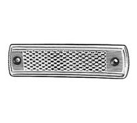 Luz Marcadora Derecha 24 V R10W Halógena Clara HELLA para u.a. MERCEDES-BENZ